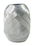 Maildor - Bolduc oeuf lisse - ruban d'emballage 7 mm x 10 m - argent