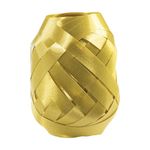 Maildor - Bolduc oeuf lisse - ruban d'emballage 7 mm x 10 m - or