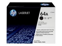 HP 64A - noir - cartouche laser d'origine (CC364A)