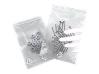 Antalis - 100 Sachets à fermeture zip - 250 x 350 mm - transparent