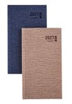 Agenda de poche Ecorama Kazar - 1 semaine sur 2 pages - 9 x 16 cm - disponible dans différentes couleurs - Brepols