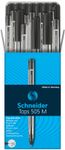 Schneider Tops 505 - 50 Stylos à bille - noir - moyen