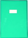 Calligraphe - Protège cahier sans rabat - A4 (21x29,7 cm) - cristalux - vert transparent