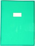 Calligraphe - Protège cahier sans rabat - 24 x 32 cm - cristalux - vert transparent