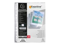 Exacompta Exactive - 20 Pochettes perforées - A4