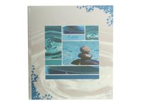 Album photo à spirale Exacompta Graphik 32x32 cm – 60 pages noires pour 360 photos 10x15 cm - couverture noire élégante