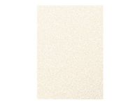 Pollen - 50 Feuilles papier couleur - A4 (21 x 29,7 cm) - 120 g/m² - ivoire irisé