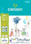 Canson - Bloc Canson Mes 1ers gribouillages - 40 feuilles - A4 - 160 gr
