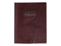 Clairefontaine Calligraphe - protège cahier - pour 170 x 220 mm - brun
