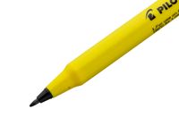 Pilot PERMAWASH - Marqueur permanent - pointe fine - noir