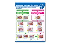 Pickup - Affiche de sécurité : Se laver les mains - 23 x 33 cm