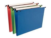 Esselte VisioPlus - 10 Dossiers suspendus pour tiroirs - coloris assortis - fond 15 mm