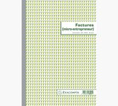 Exacompta - Manifold Carnet de factures pour micro-entrepreneurs - 50 dupli - A4