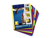Oxford - Intercalaire 12 positions - A4 Maxi - carte colorée