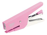 Rapid - Pince Agrafeuse Jaky Bébé rose - capacité de 15 feuilles - agrafes Bébé ou 8/5