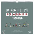 Quo Vadis - Calendrier familial à feuillets - Spiralé - 2026-2027 - Français - Family Planner - 16 mois de septembre à décembre - 30x30 cm - Papier Clairefontaine blanc - Fabrication française