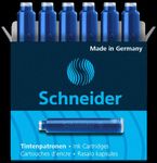 Schneider - 6 Cartouches d'encre - bleu