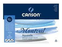 Canson Montval - Bloc dessin - 12 feuilles - A3 - 300 gr - blanc