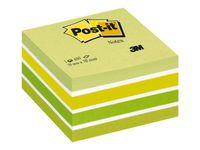 Post-it 76x76 cubo 450 hojas pastel verde