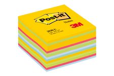Cube Post-it Couleurs Light Energie - 76 x 76 mm