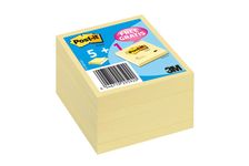 Post-it - 6 Blocs notes - jaune - 76 x 76 mm