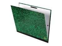 CANSON studio - Carton à dessin - 2 élastiques - 320 x 450 mm - noir, vert