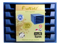 Exacompta The Box - Module de classement 5 tiroirs - bleu