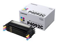Samsung CLT-P4092C - Pack de 4 - noir, cyan, magenta, jaune - cartouche laser d'origine