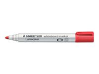 STAEDTLER Lumocolor - Marcador - para cristal, pizarra, porcelana - rojo - 2 mm