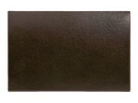 Carpentras Sign Elyane - Sous-main avec rabat - 40 x 60 cm - brun
