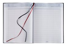 Agenda Santex Bremax - 1 jour sur 2 pages - 21 x 29 cm - noir - Brepols