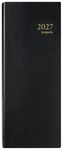 Agenda long Lima Jupiter B1 - 1 jour par page - 13 x 33 cm - noir - Brepols