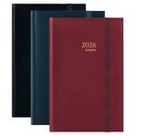 Agenda Lima Chantier avec crayon - 1 jour par page - 8,5 x 14,5 cm - disponible dans différentes couleurs - Brepols