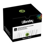 Wonday - 100 Craies blanches - anti poussière