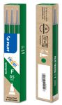 Pilot Frixion Point - 3 Recharges pour rollers effaçables - 0,5 mm - vert