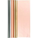 Clairefontaine - Papier cadeau kraft irisé - 70 cm x 3 m - 70 g/m²