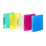 Viquel Propyglass - Classeur à anneaux - Dos 35 mm - 17 x 22 cm - pour 225 feuilles - disponible dans différentes couleurs