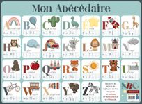 Sous-main carton rigide Abécédaire - 40,5 x 55 cm - Bouchut