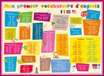 Sous-main carton rigide Anglais - 40,5 x 55 cm - Bouchut