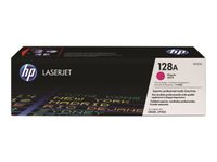 HP 128A - magenta - cartouche laser d'origine (CE323A)