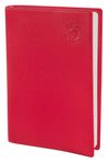 Agenda Equology Universitaire - 1 semaine sur 2 pages - 10 x 15 cm - rouge - Quo Vadis