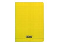 Calligraphe 8000 - Cahier polypro A4 (21x29,7 cm) - 96 pages - grands carreaux (Seyes) - jaune