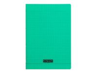 Calligraphe 8000 - Cahier polypro A4 (21x29,7 cm) - 96 pages - grands carreaux (Seyes) - vert