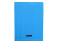 Calligraphe 8000 - Cahier polypro 24 x 32 cm - 96 pages - grands carreaux (Seyes) - bleu