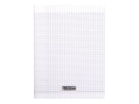 Calligraphe 8000 - Cahier polypro 24 x 32 cm - 96 pages - grands carreaux (Seyes) - transparent