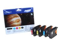 Brother LC1240 - Pack de 4 - noir, cyan, magenta, jaune - cartouche d'encre originale