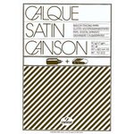 Canson - bloc dessin calque - 50 feuilles - A3 - 90G - blanc