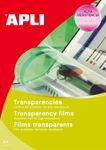 Apli Paper - Films transparents universels pour rétroprojecteur - A4 - 50 feuilles