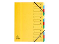 Exacompta Harmonika - Trieur 12 positions - disponible dans différentes couleurs