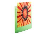 Exacompta Kreacover Chromaline - Classeur à anneaux personnalisable - Dos 20 mm - A4 - pour 100 feuilles - disponible dans différentes couleurs